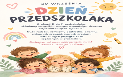 Życzenia z okazji Dnia Przedszkolaka