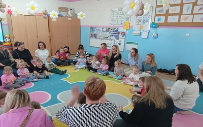 Zajęcia otwarte w grupie 3 latków